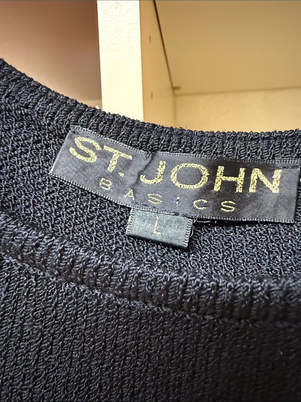 St. John black Knit Tank - Picture 2 of 4
